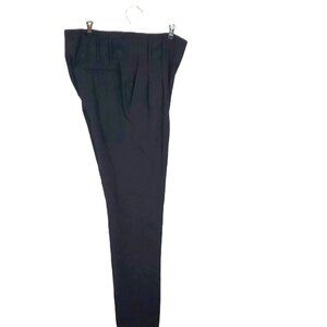 Patrizia Luca Black High Waisted Tapered Dress Pants SZ 6